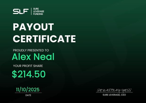 Verified payout